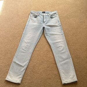 Citizens of humanity rocket crop high rise skinny size 27